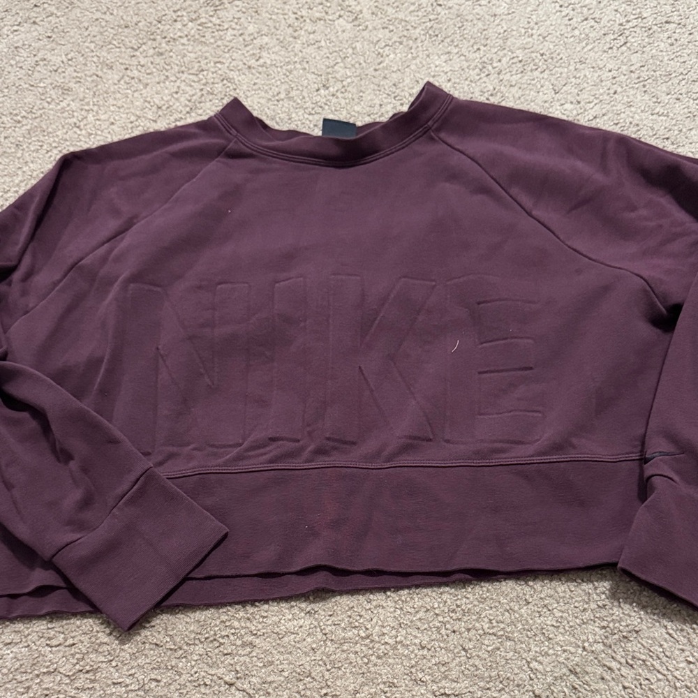 Nike Maroon Crewneck Sweatshirt